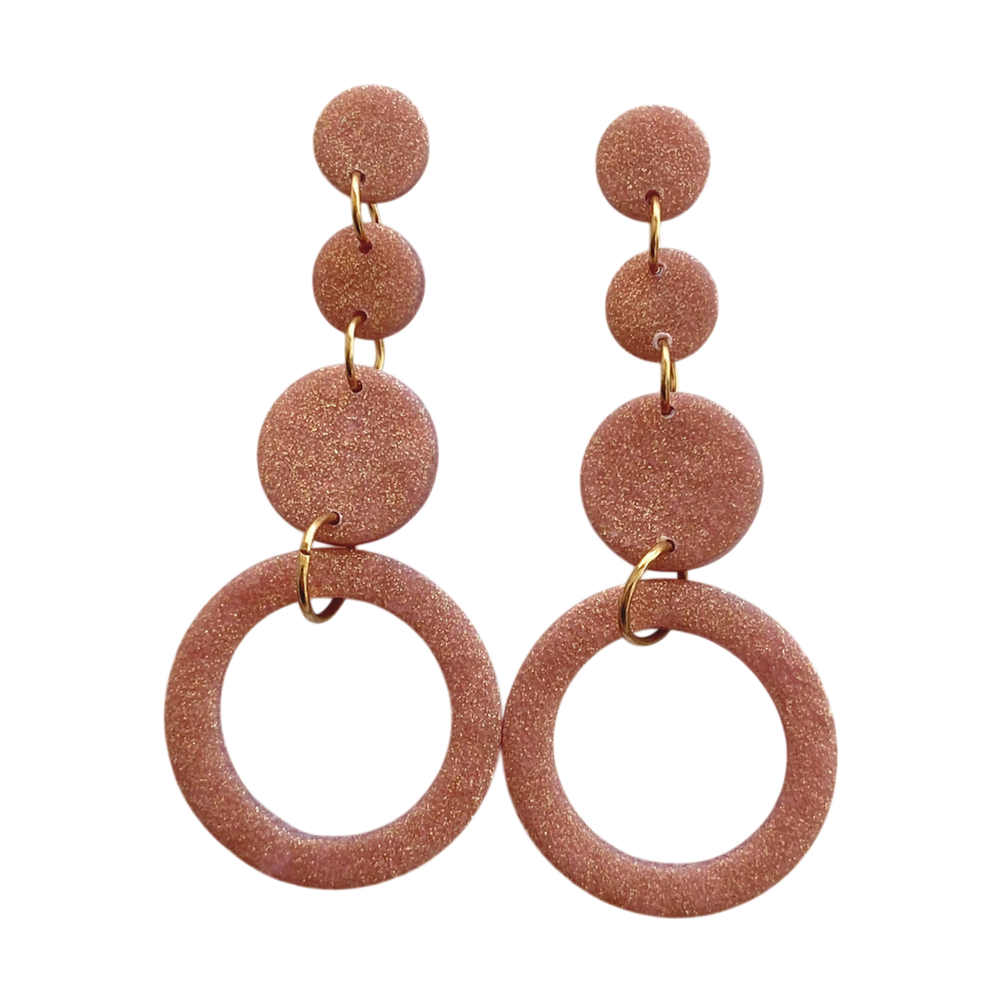 Crystal Drops earrings - various colors