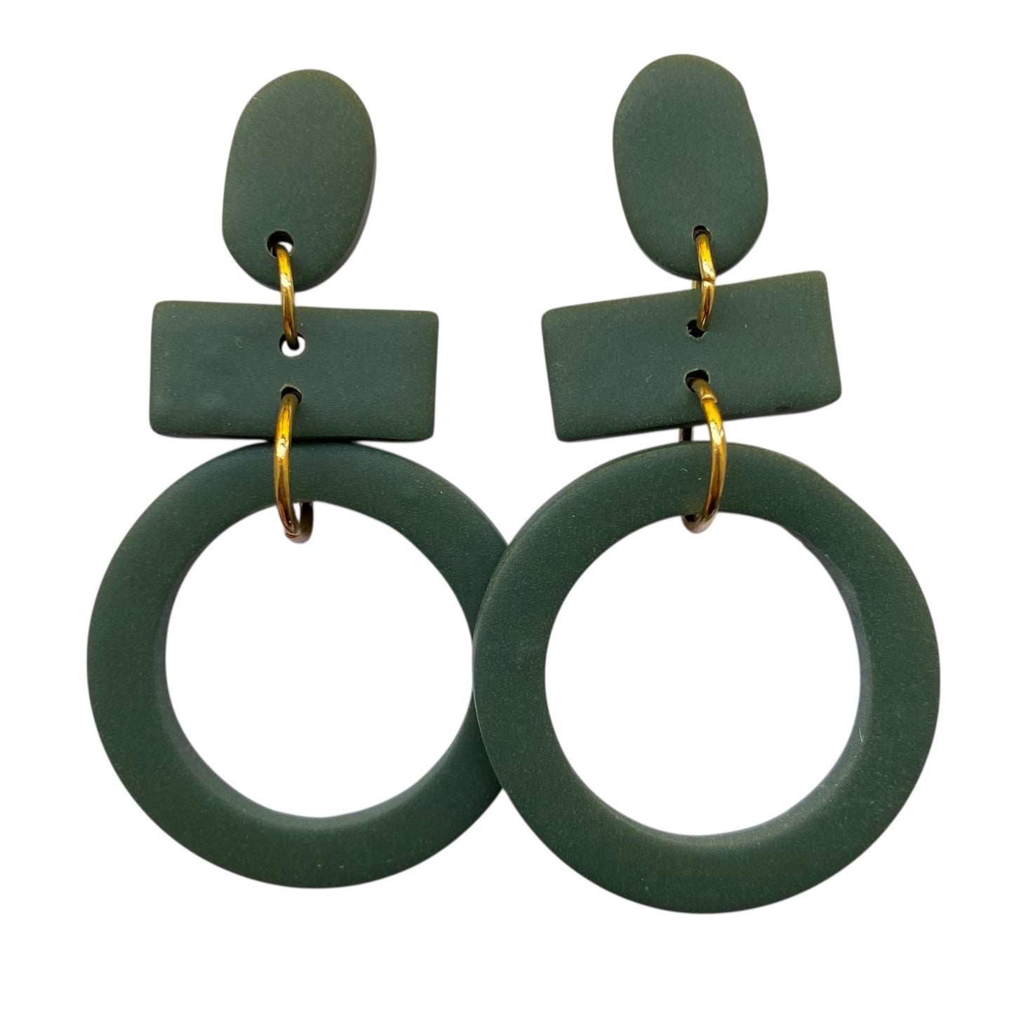 Amaranto earrings-Green