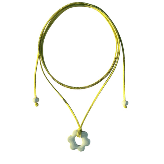 Flora necklace-Green