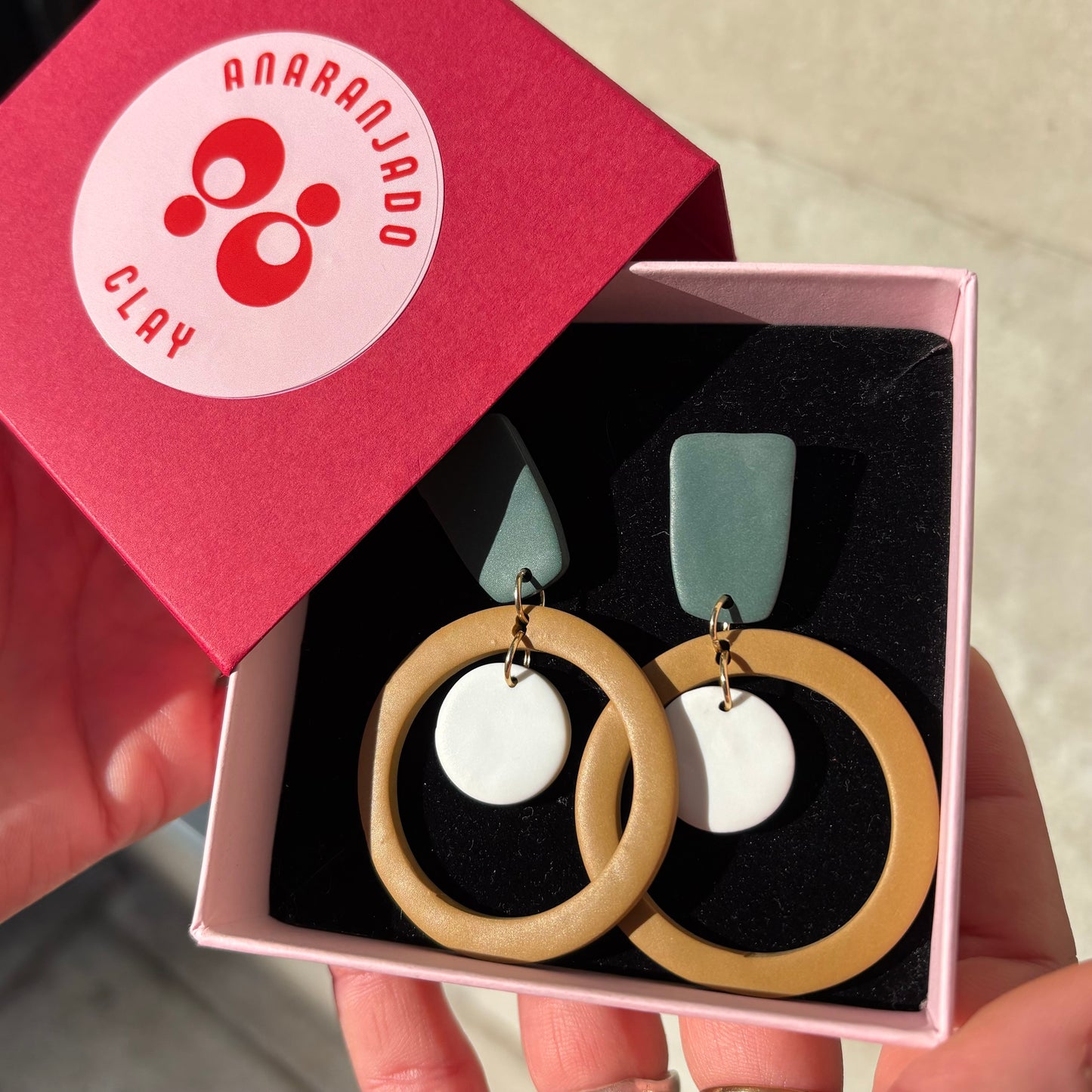 Deli earrings-Tricolor