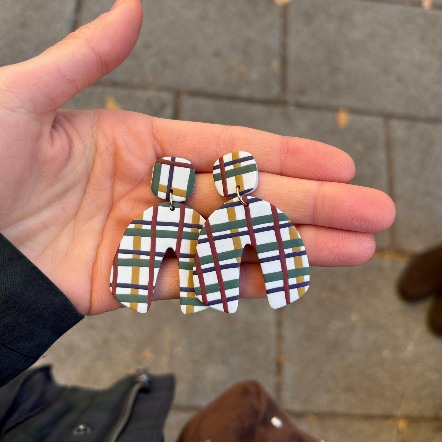 Caos earrings-Cuadros