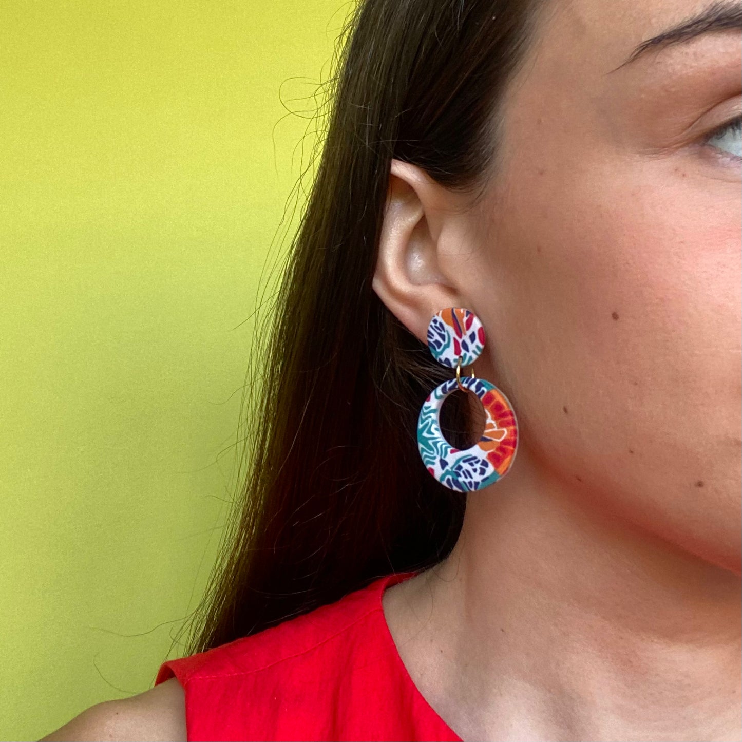 Aurora earrings - Tropical