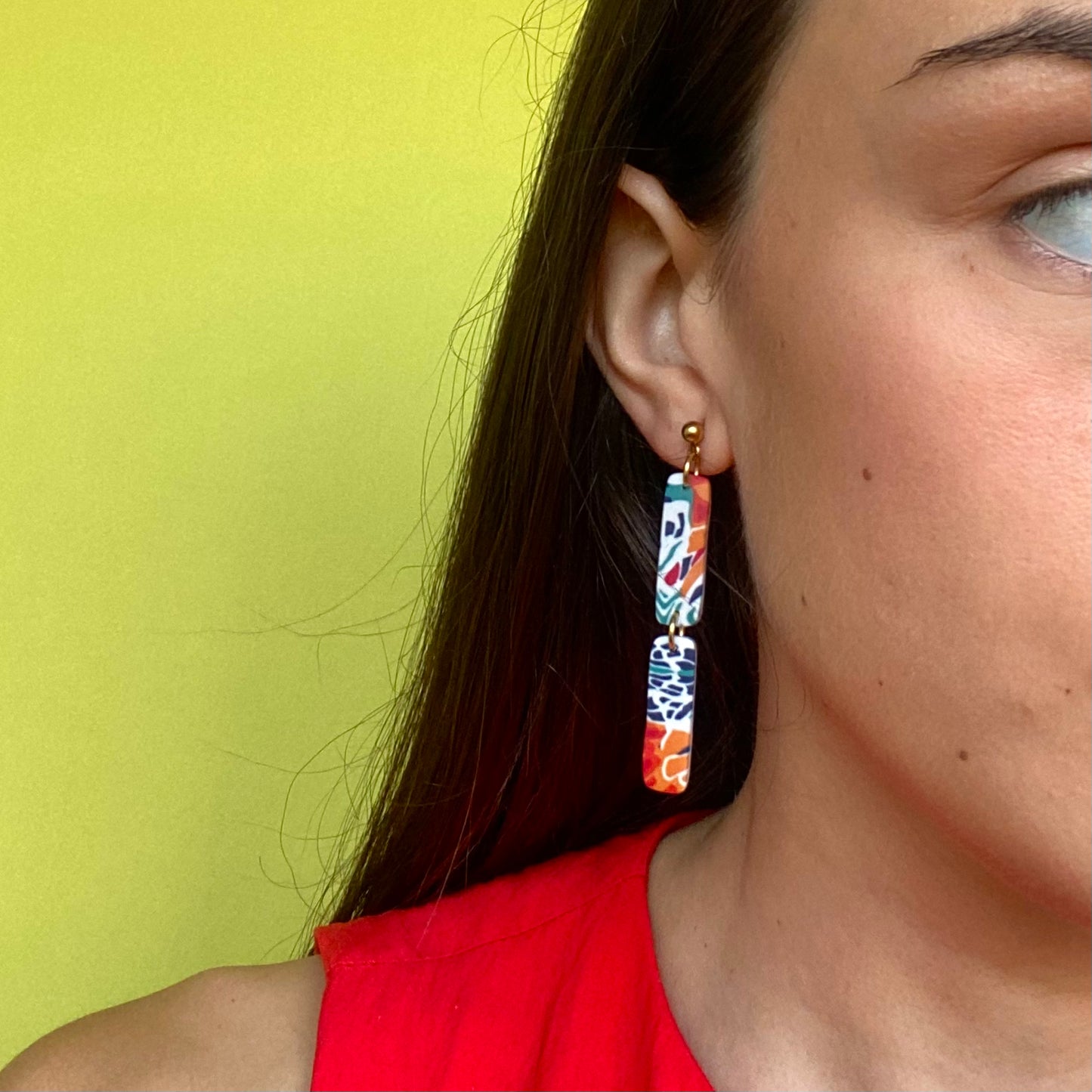 Tango earrings - Tropical