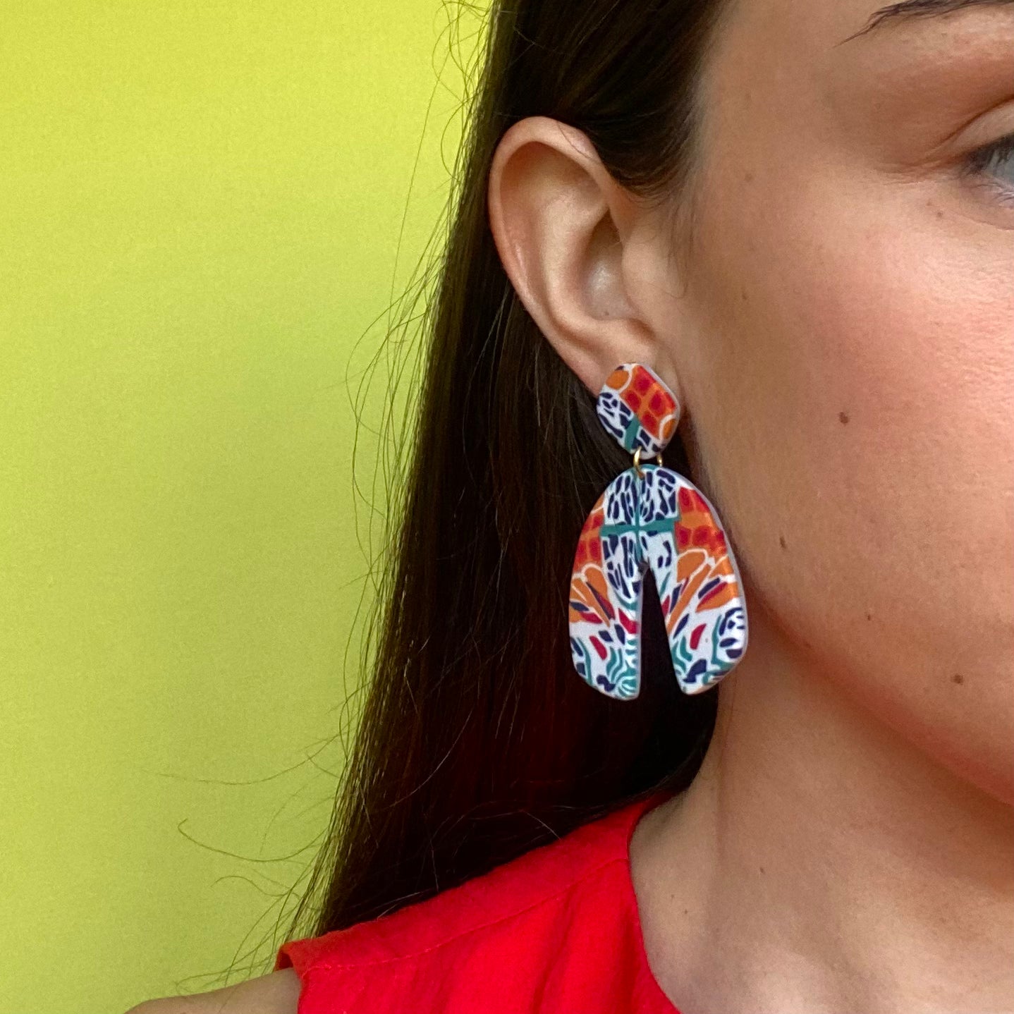 Caos earrings - Tropical