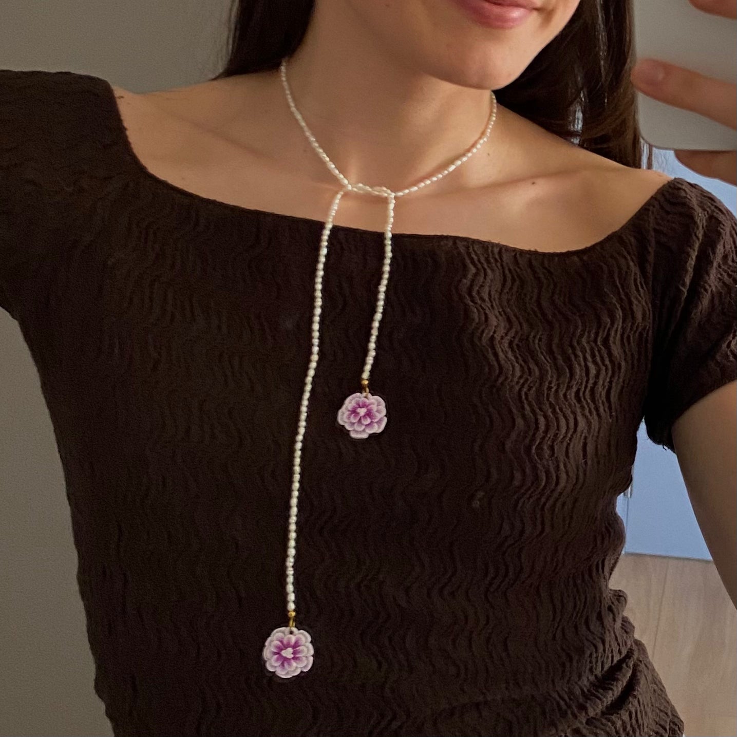 Amalfi pearl necklace