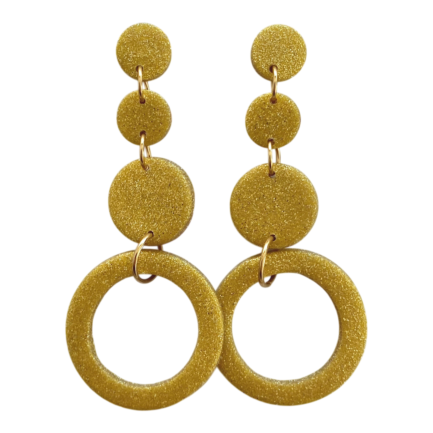 Crystal Drops earrings - various colors