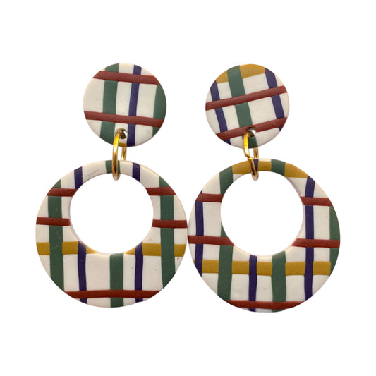 Aurora earrings-Cuadros