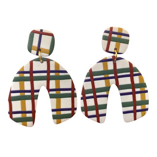 Caos earrings-Cuadros