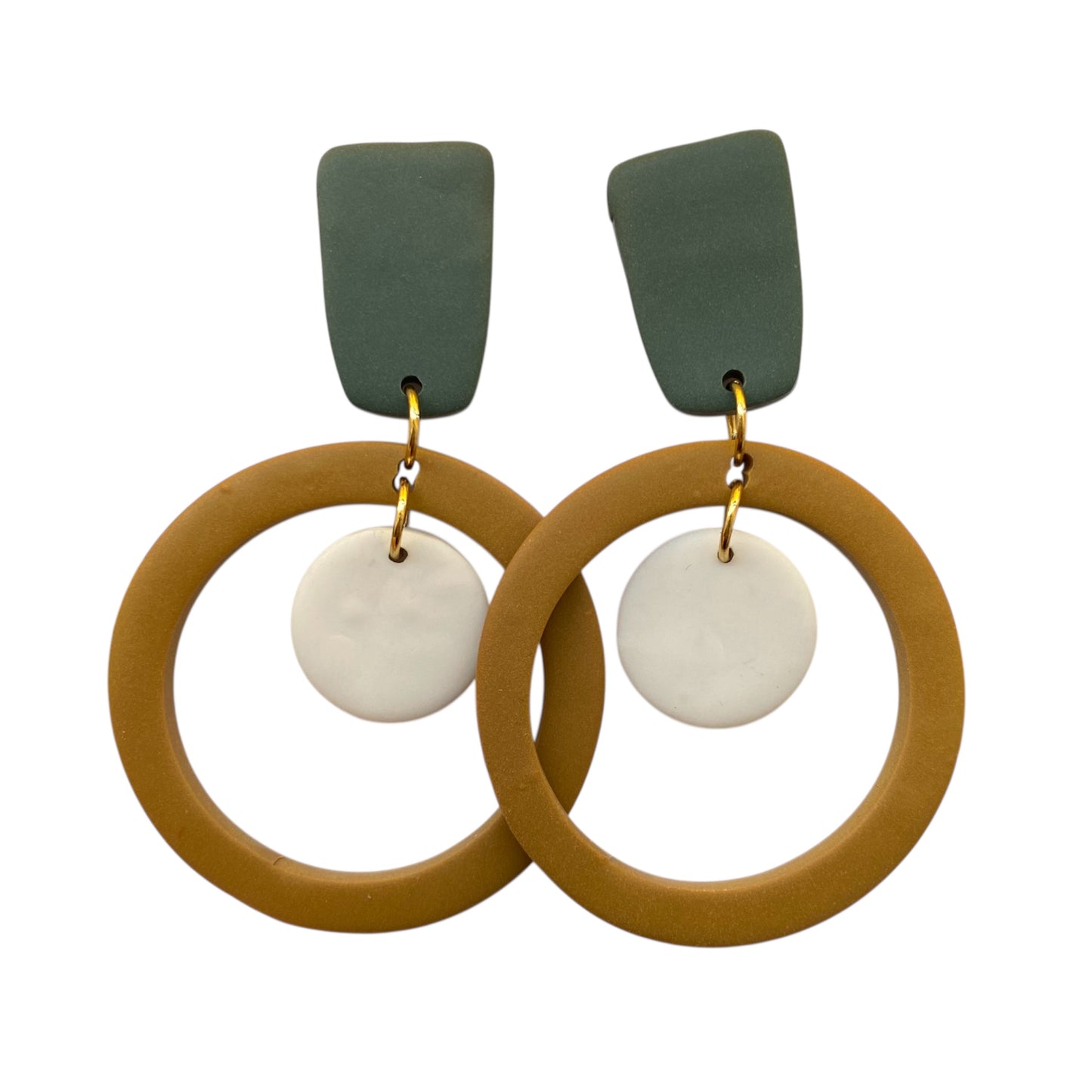 Deli earrings-Tricolor