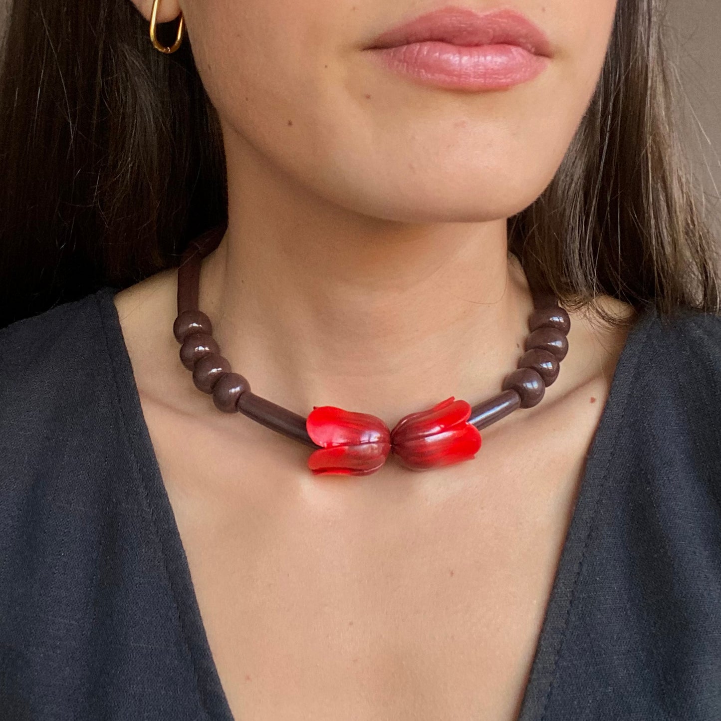 Tulipa Duo necklace