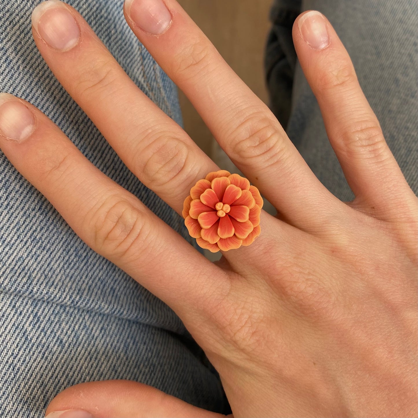 Anillo amalfi naranja