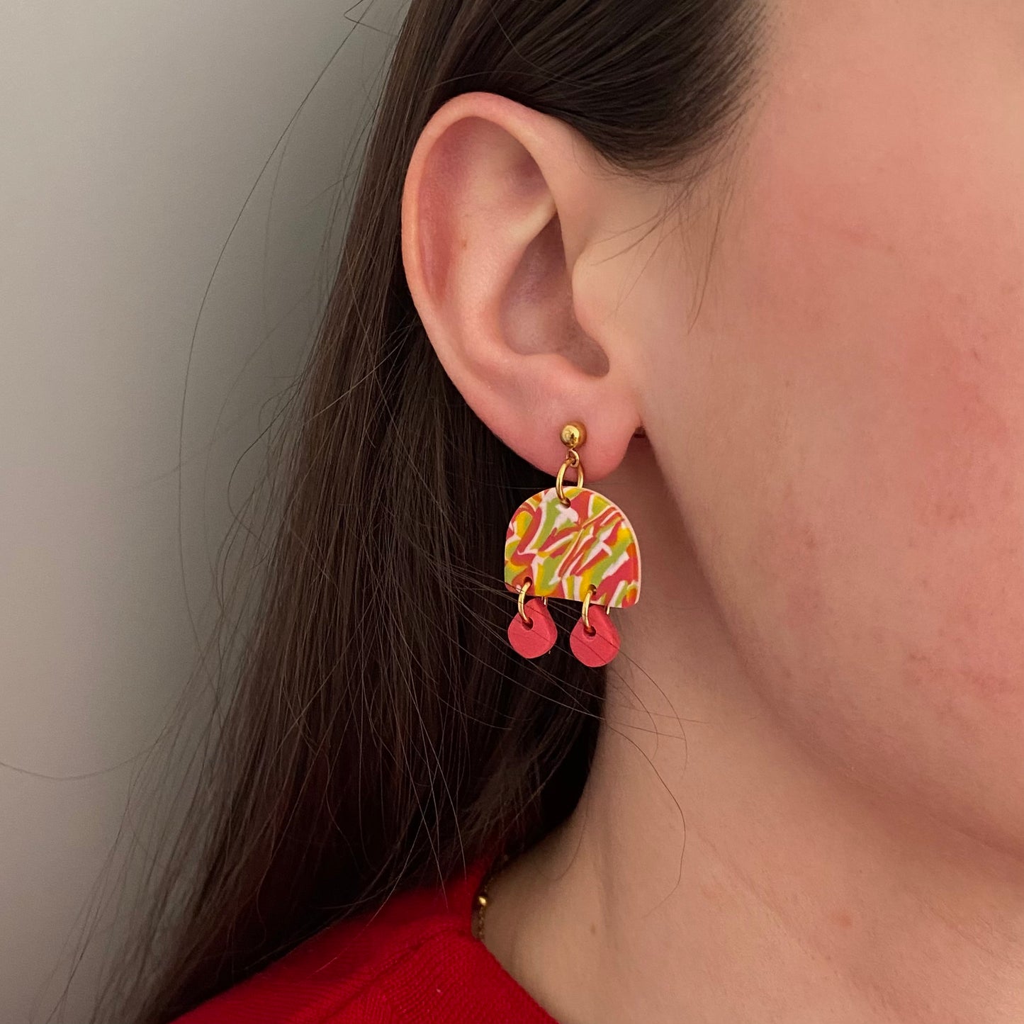 Boreal earrings-mosaico