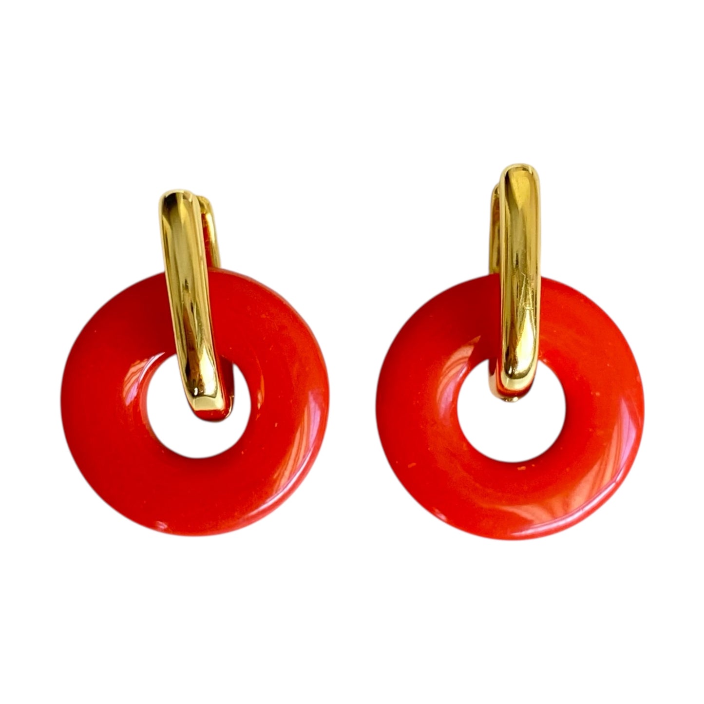 Full Moon Earrings - various colors