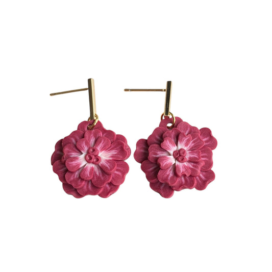 Magnolias earrings