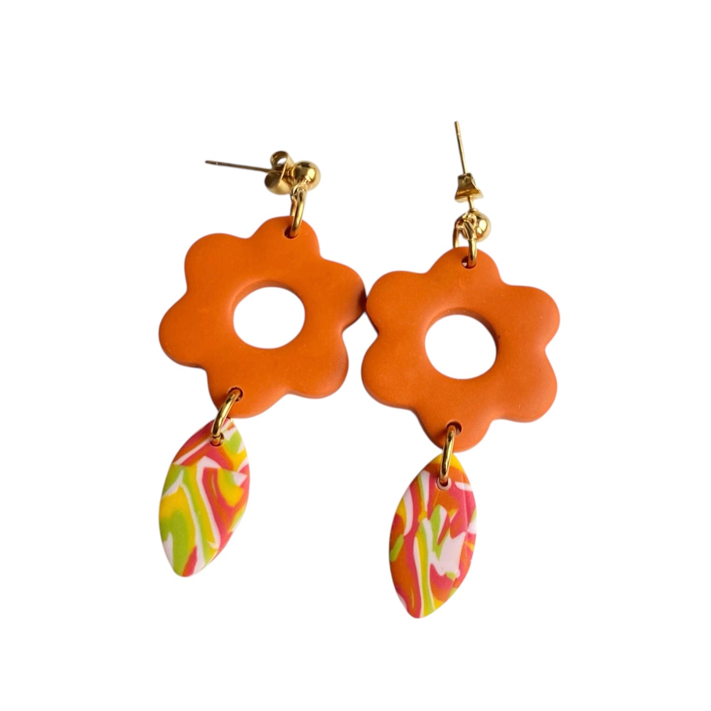 Fiorette earrings-mosaico