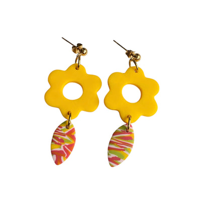 Fiorette earrings-mosaico
