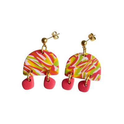 Boreal earrings-mosaico