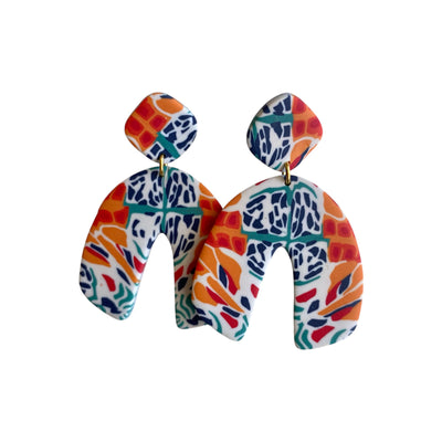 Caos earrings - Tropical